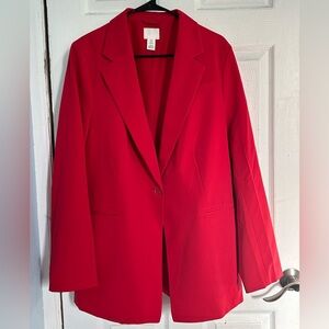Women's Red Blazer by H&M